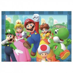 Puzzle 4x100 db - Super Mario 100-499 darabos puzzle Ravensburger