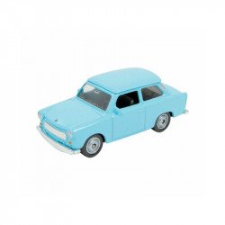 Fémautó Trabant 3 /601 világoskék szabad kerék Autó, jármű