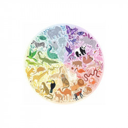 Puzzle kör 500 db - Állatok