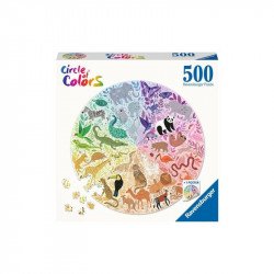 Puzzle kör 500 db - Állatok 500-999 darabos puzzle Ravensburger