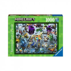 Puzzle 1000 db - Minecraft Mobs 1000-2999 darabos puzzle Ravensburger
