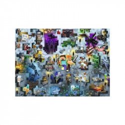 Ravensburger Puzzle 1000 db - Minecraft Mobs 1000-2999 darabos puzzle Ravensburger