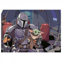 Puzzle 1000 db - Mandalorian 1000-2999 darabos puzzle Ravensburger