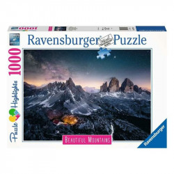 Puzzle 1000 db - Drei Zinnen, Dolomitok 1000-2999 darabos puzzle Ravensburger