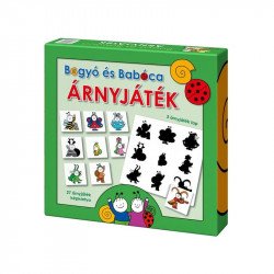 Bogyó és Babóca Árnyjáték társasjáték Logikai-oktató társasjáték Keller Mayer
