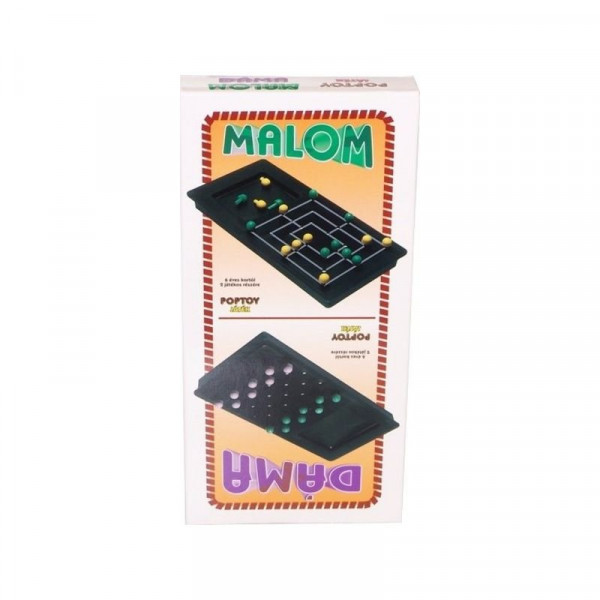 Malom és Dáma társasjáték