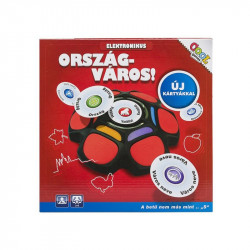 Ország-Város elektronikus társasjáték Logikai-oktató társasjáték Nincs