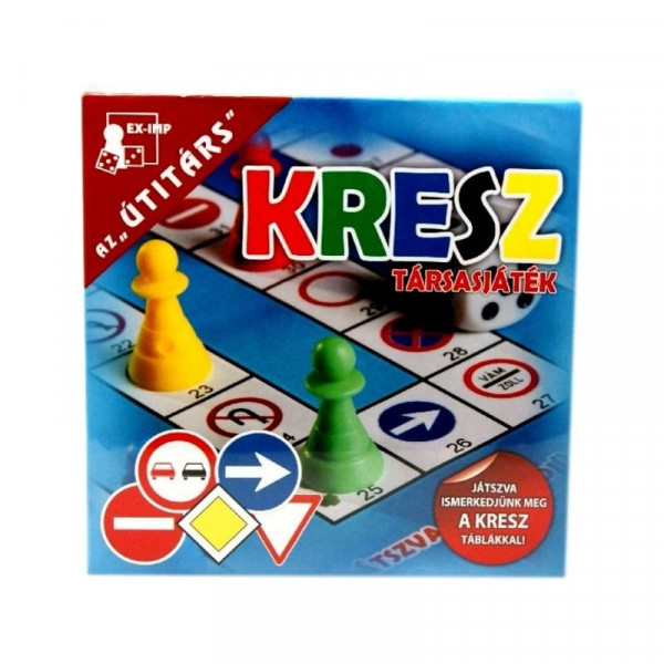 Kresz társasjáték Kresz társasjáték