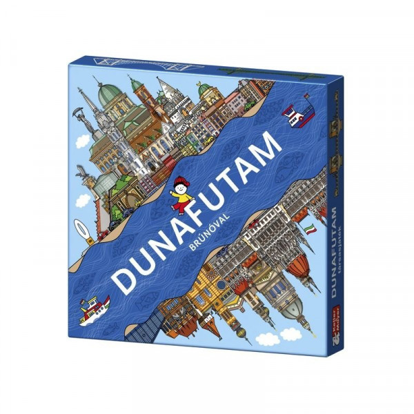 Brúnó Budapesten - Dunafutam társasjáték