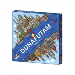 Brúnó Budapesten - Dunafutam társasjáték Logikai-oktató társasjáték Keller Mayer