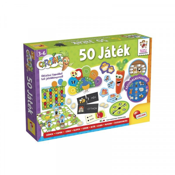 Carotina 50 játék