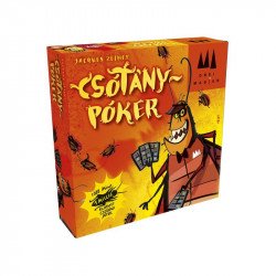 Csótány póker kártyajáték Szórakoztató-parti társasjáték Nincs