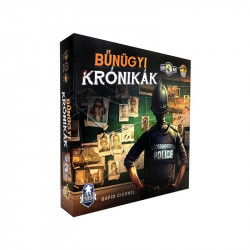 Bűnügyi krónikák társasjáték Szórakoztató-parti társasjáték Gémklub