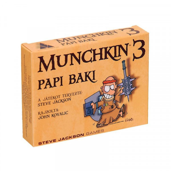 Munchkin kiegészítő – Papi Baki