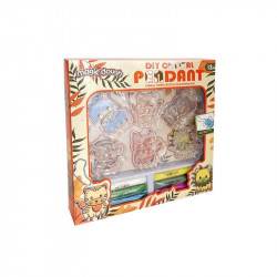 Csináld magad - állatos kristály függődísz, 18 db