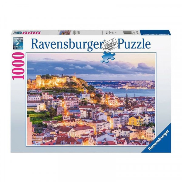 Puzzle 1000 db - Kilátás Lisszabonra