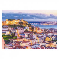 Puzzle 1000 db - Kilátás Lisszabonra