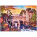 Puzzle 1000 db - Romantikus séta Bathban