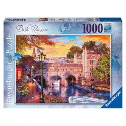 Puzzle 1000 db - Romantikus séta Bathban 1000-2999 darabos puzzle Ravensburger