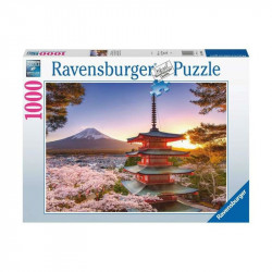Puzzle 1000 db - Cseresznyefavirágzás Japánban 1000-2999 darabos puzzle Ravensburger