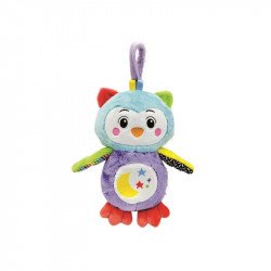 BAGOLY PLÜSS FÉNY- ÉS HANGHATÁSSAL, ÉJSZAKAI FÉNY Bébi kiegészítők Clementoni