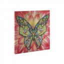Grafix - Gyémánt festmés vászonra Pillangó 30 x 30 cm