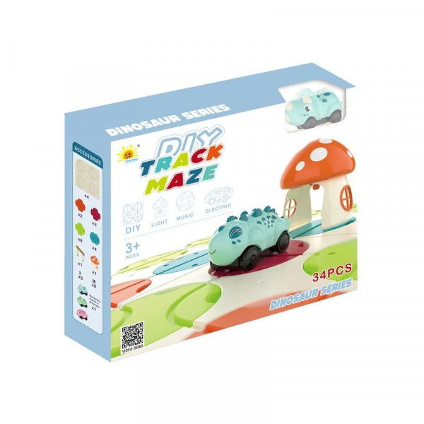 Dínós kalandpálya, 34 db