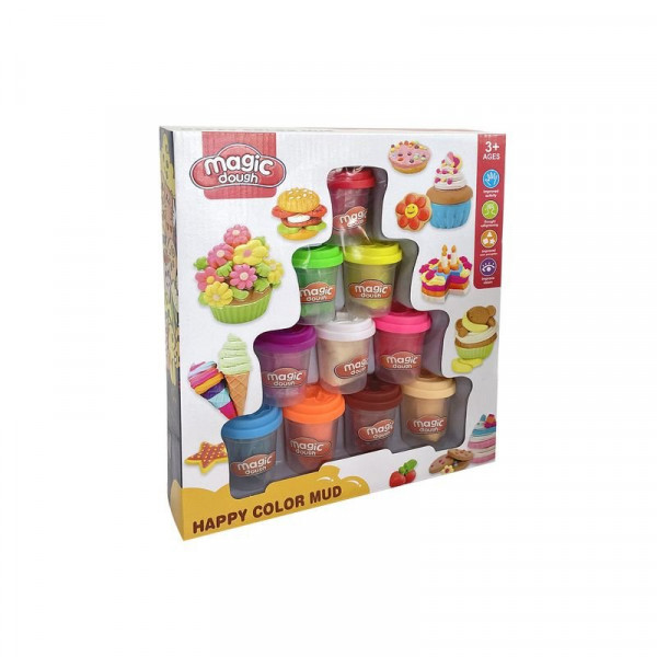 Gyurma szett, 10 db Gyurma szett, 10 db