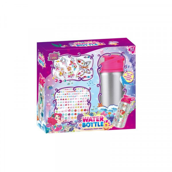 Csináld magad - sellős kulacs gyémánt matricákkal Csináld magad - sellős kulacs gyémánt matricákkal