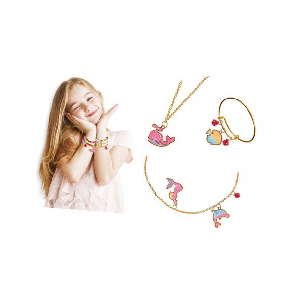 Csináld magad - sellős kristály ékszer készítő szett