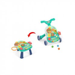 2IN1 járássegítő és asztalka Bébijáték, kellék Nincs
