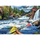 Puzzle 1000 db - White water kajakozás