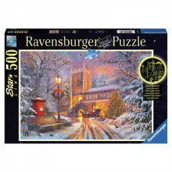 Puzzle 500 db - Ragyogó karácsony