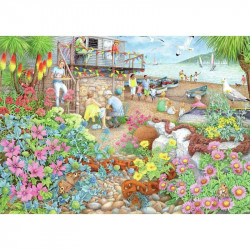 Puzzle 1000 db - Beach Garden Cafe
