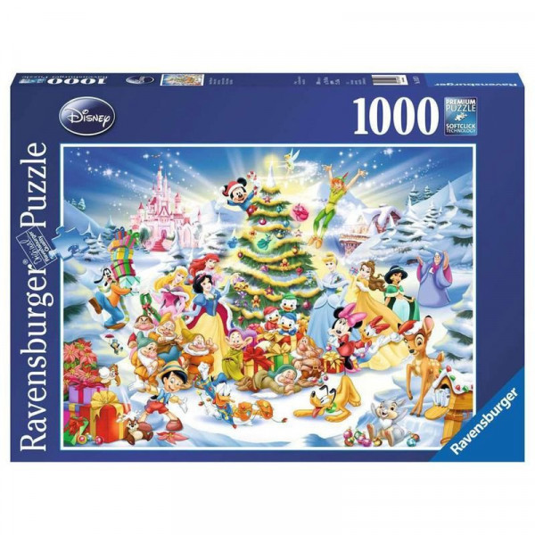 Puzzle 1000 db - Disney karácsony