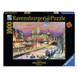 Puzzle 1000 db - Ottawa Winterlude Festiva 1000-2999 darabos puzzle Ravensburger
