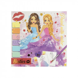 Fess vízzel 20x20 cm, 8 lap, ecsettel Festés, színezés, rajzolás Grafix