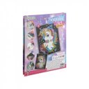 Flitteres képkészítő, 20x25 cm, 12 színű flitter, 2 féle