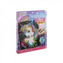 Flitteres képkészítő, 20x25 cm, 12 színű flitter, 2 féle