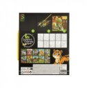 Képkarcoló és kifestő lapok, 26x21 cm, 10 lap, kaparó toll