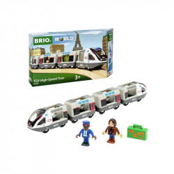 BRIO TGV INOUI Train Fa jármű, vonat BRIO