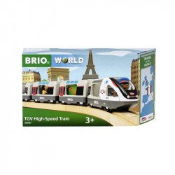 BRIO TGV INOUI Train Fa jármű, vonat BRIO