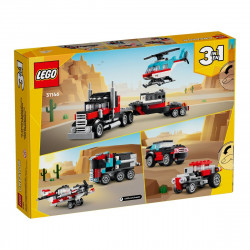 LEGO 31146 Platós teherautó és helikopter