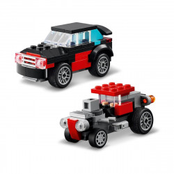 LEGO 31146 Platós teherautó és helikopter