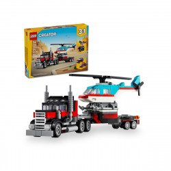 LEGO 31146 Platós teherautó és helikopter