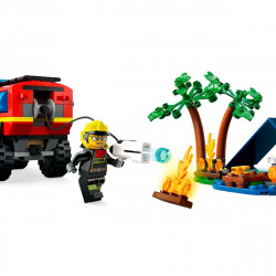 LEGO 60412 4x4 Tűzoltóautó mentőcsónakkal