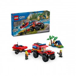 LEGO 60412 4x4 Tűzoltóautó mentőcsónakkal LEGO LEGO