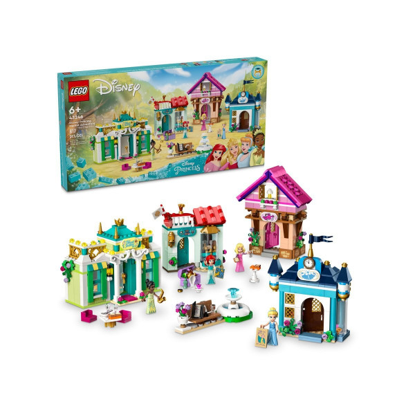 LEGO 43246 Disney hercegnők piactéri kalandjai