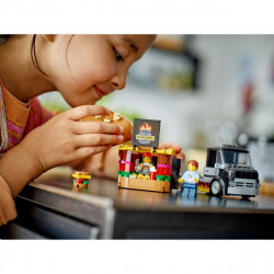 LEGO 60404 Hamburgeres furgon
