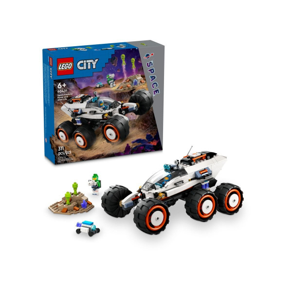 LEGO 60431 Űrfelfedező jármű és a földönkívüliek